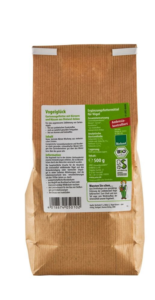 Bio - Vogelglück Klassiker kbA - hiushaltsreinigung.com