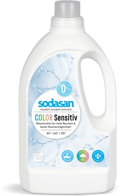 Color Flüssigwaschmittel Sensitiv - hiushaltsreinigung.com