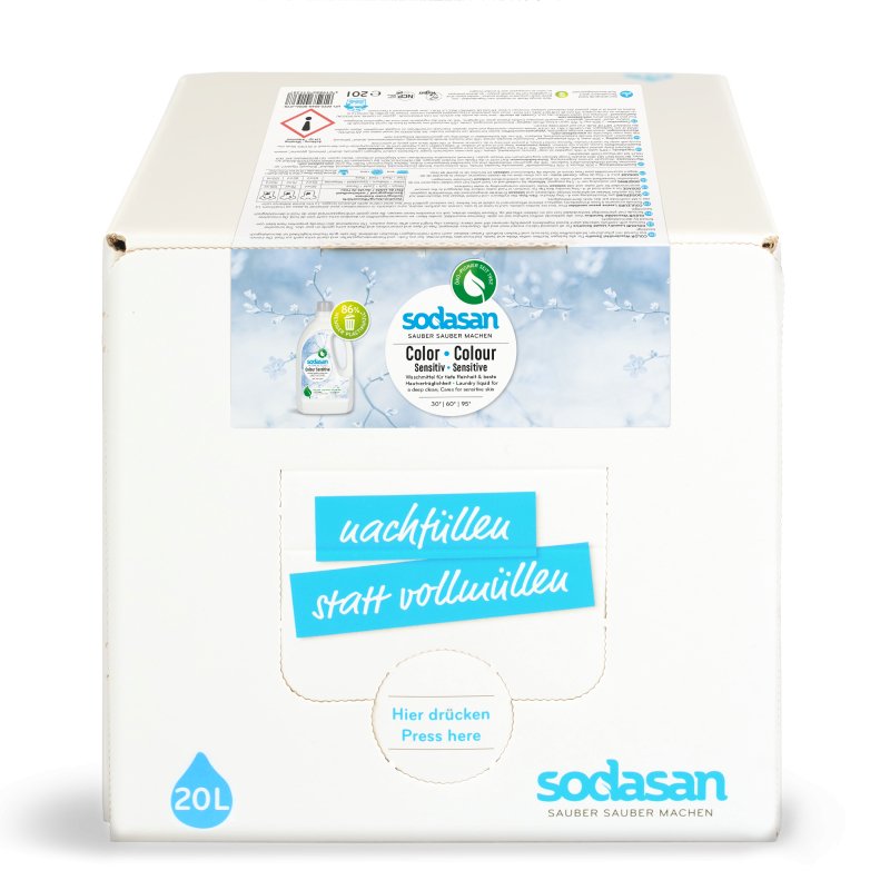 Color Flüssigwaschmittel Sensitiv - hiushaltsreinigung.com