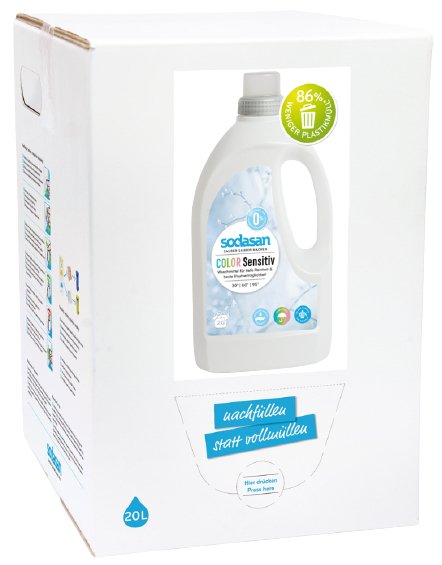 Color Flüssigwaschmittel Sensitiv - hiushaltsreinigung.com