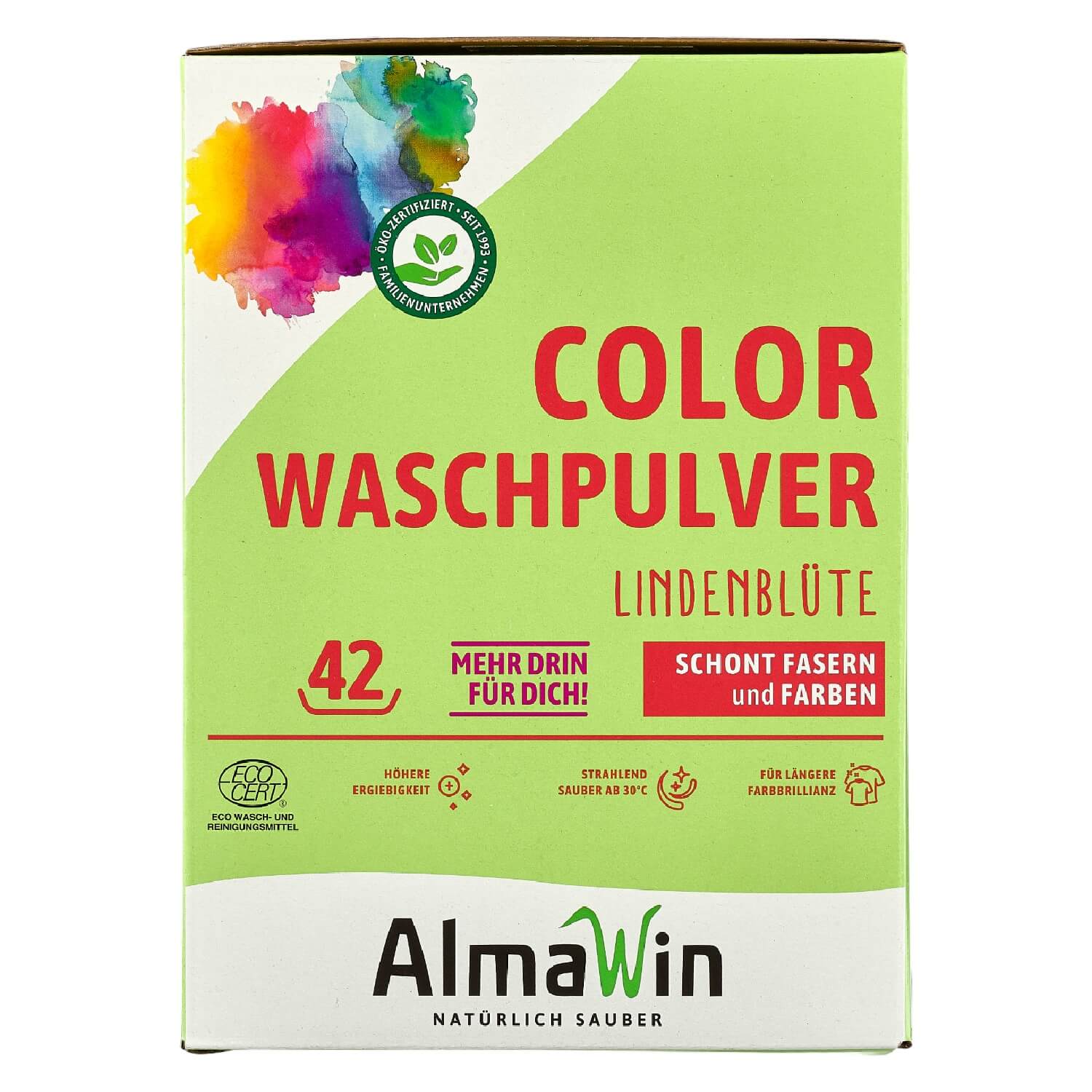 Color Waschpulver Lindenblüte - hiushaltsreinigung.com