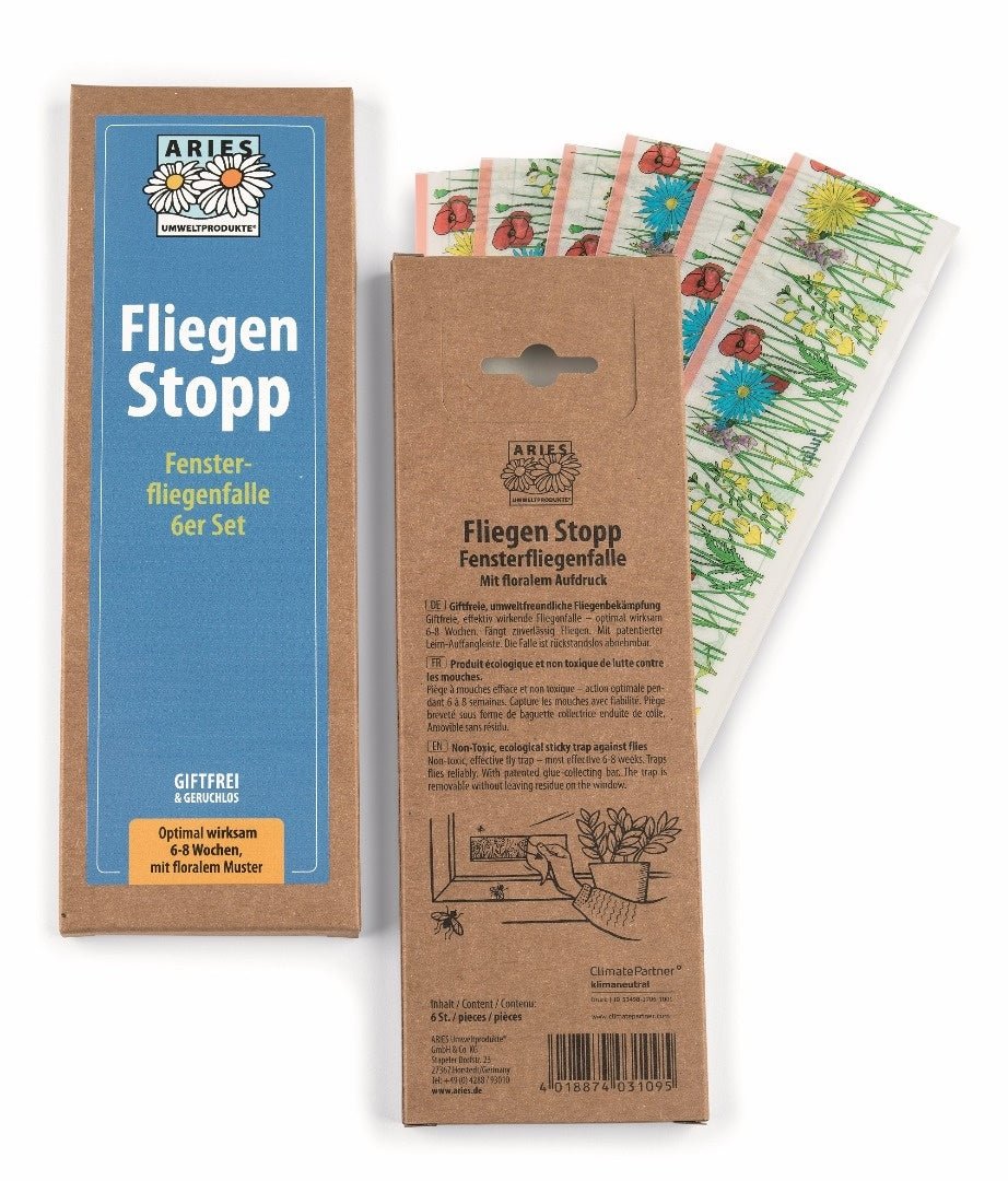 Fliegen Stopp Fensterfliegenfalle Floral - hiushaltsreinigung.com