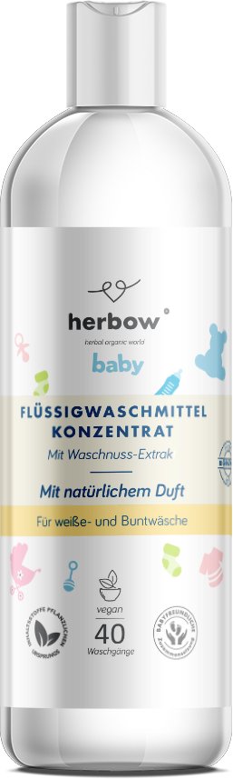 Flüssigwaschmittel Baby 1 Liter Konzentrat - hiushaltsreinigung.com