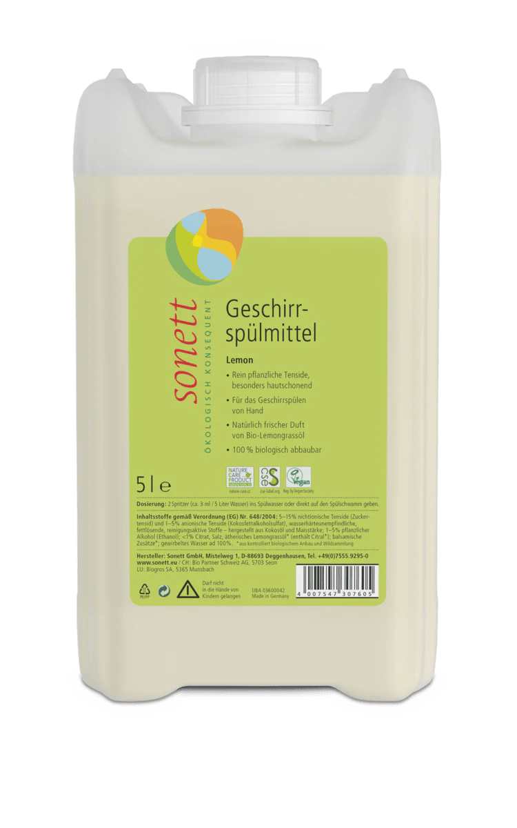 Geschirrspülmittel Lemon - hiushaltsreinigung.com