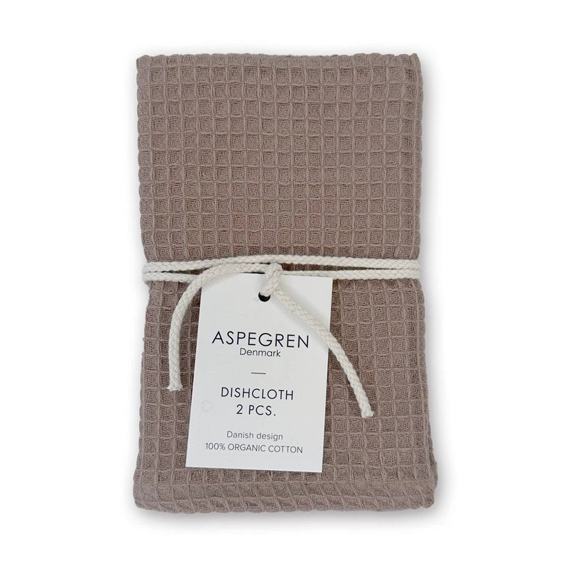 Geschirrtuch - Bio - Baumwolle - 2er Set - North Nougat - hiushaltsreinigung.com
