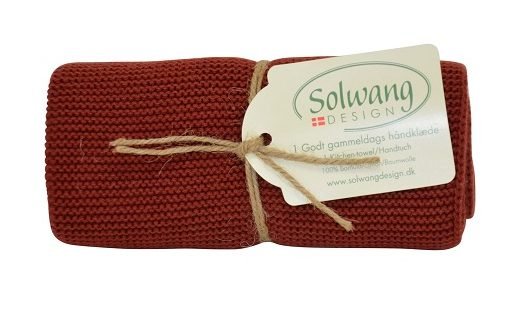 Gestricktes Handtuch BIO von Solwang - hiushaltsreinigung.com