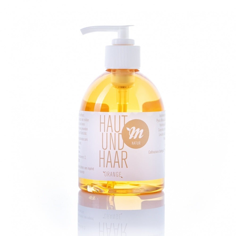 Haut & Haar Naturshampoo Orange - hiushaltsreinigung.com