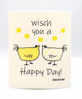 Henne Berta "Happy Day" gelb - hiushaltsreinigung.com