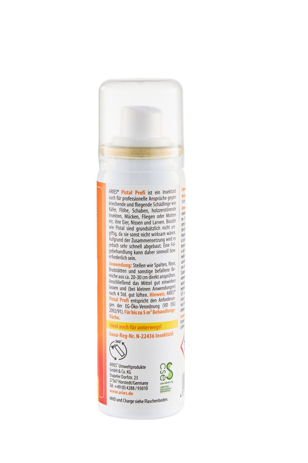 Pistal Profi Insektizid Universalspray von Aries - hiushaltsreinigung.com