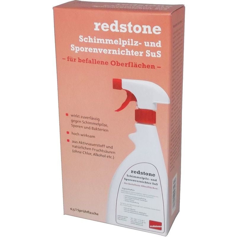 Redstone Vivo Schimmelpilz - und Sporenvernichter SuS - für befallene Oberflächen - hiushaltsreinigung.com