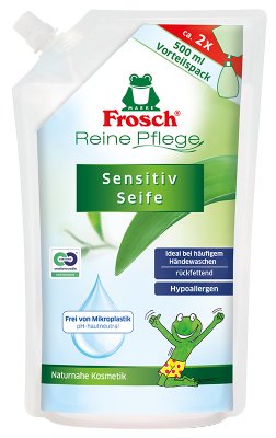 Reine Pflege Sensitiv Seife Nachfüllbeutel - hiushaltsreinigung.com