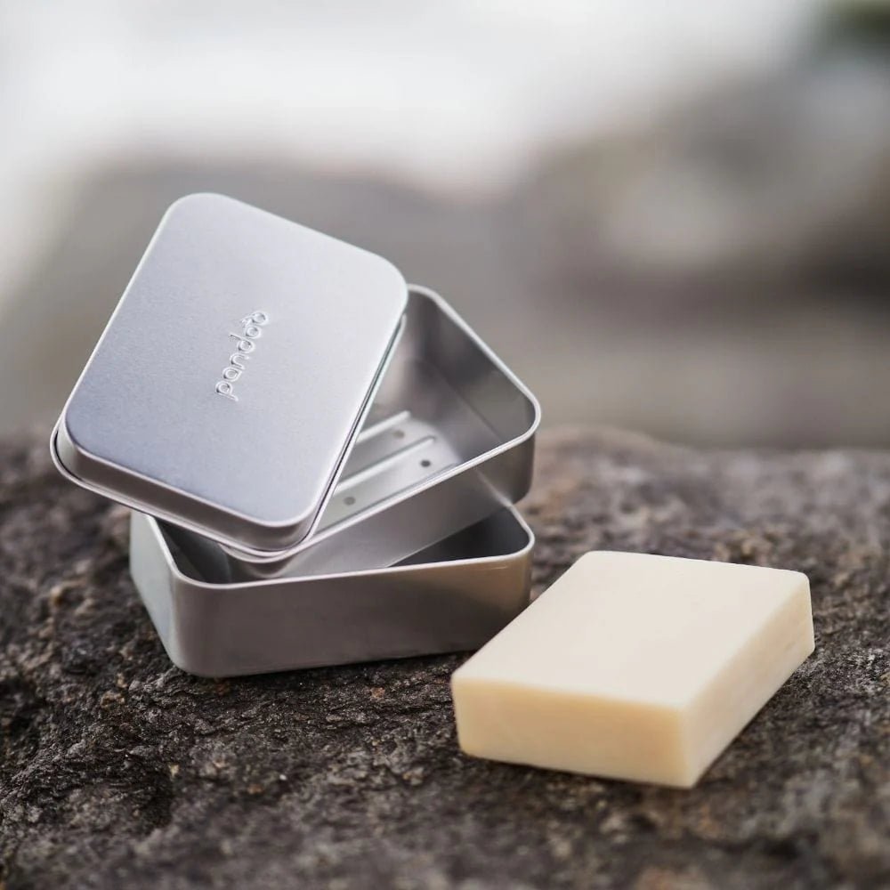 Seifendose aus Aluminium mit Abtropfgitter - hiushaltsreinigung.com