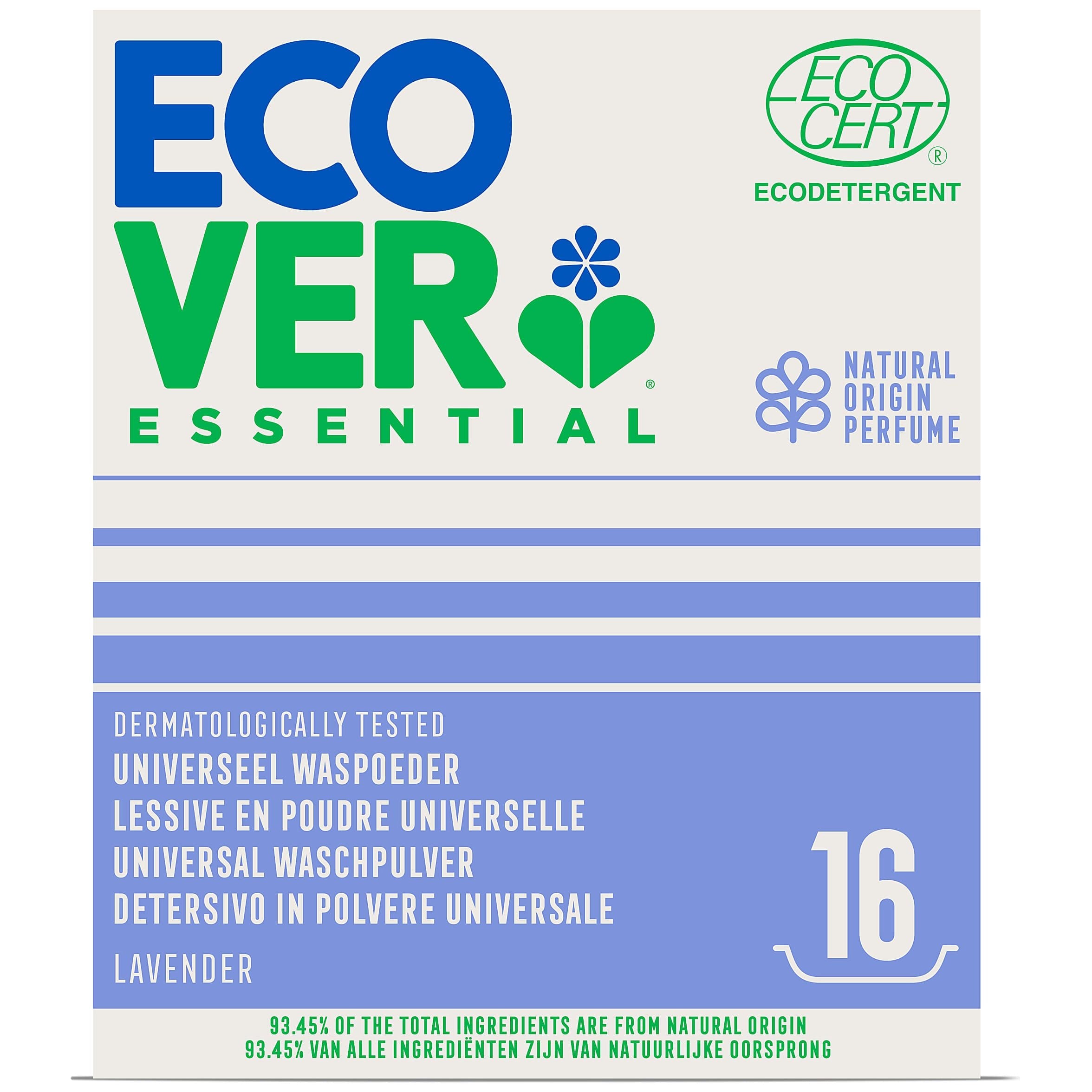 Universal Waschpulver Lavendel, 1,20 kg - Flexgreen GmbH