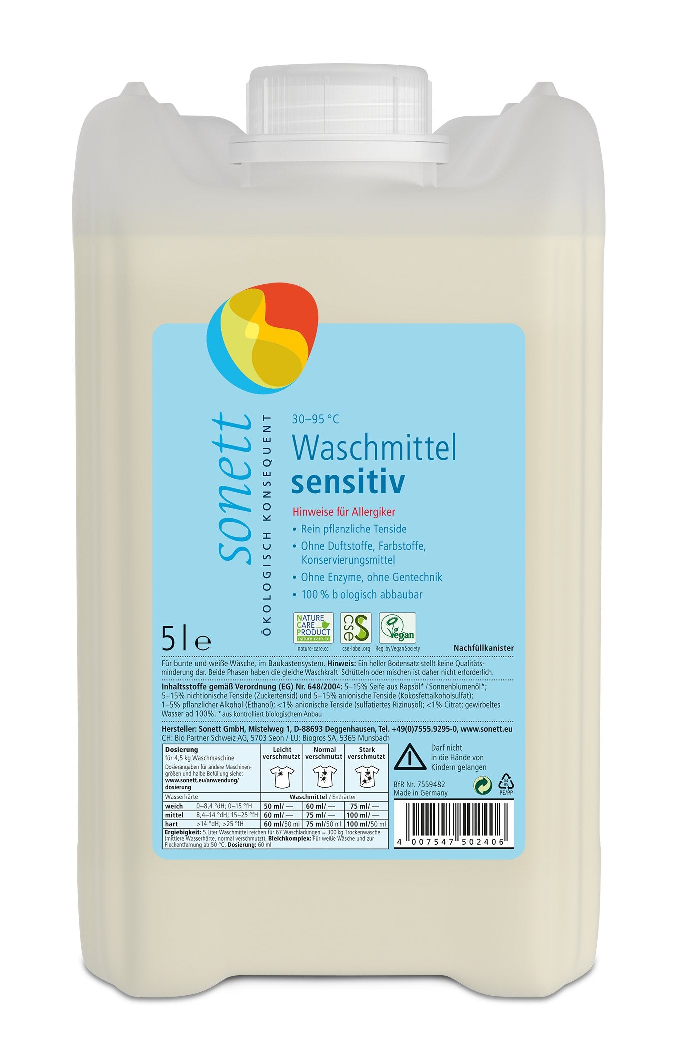 Waschmittel sensitiv - hiushaltsreinigung.com